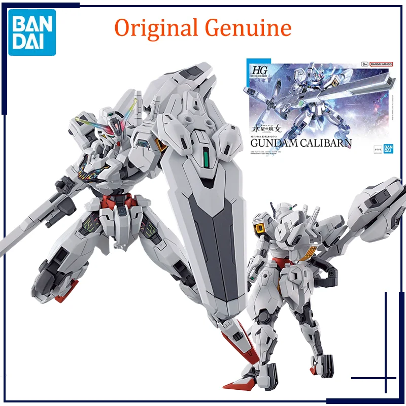 

Original Genuine Bandai Anime GUNDAM CALIBARN HG 1/144 Assembly Model Toys Action Figure Gifts Collectible Ornaments Boys Kids