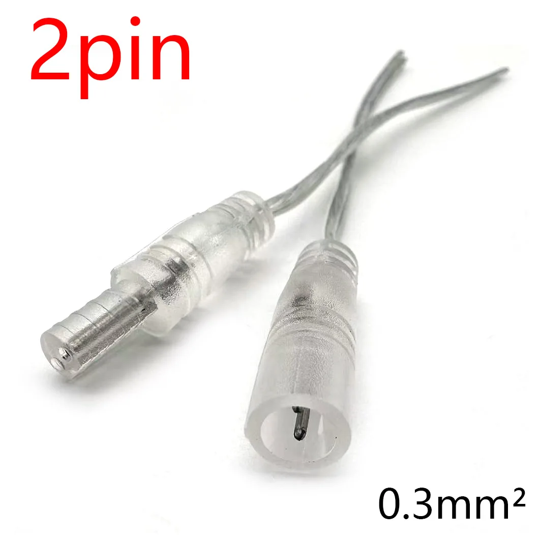 

M8 Waterproof Connector 2pin Male Female Docking Plug LED Cable Connector Light Sensor Terminal Car Quick Docking IP67 ﻿