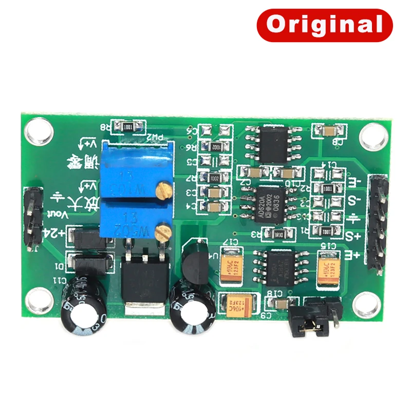 AD620 High precision millivolt microvolt small signal differential voltage Instrumentation amplifier weak signal module AD623