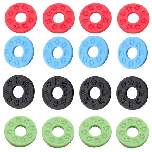 10 unids/set de bloques de bloqueo de correa de guitarra de goma, Protector de guitarra, cerraduras de guitarra, bloqueo de correa de guitarra negra, cerraduras de correa de silicona