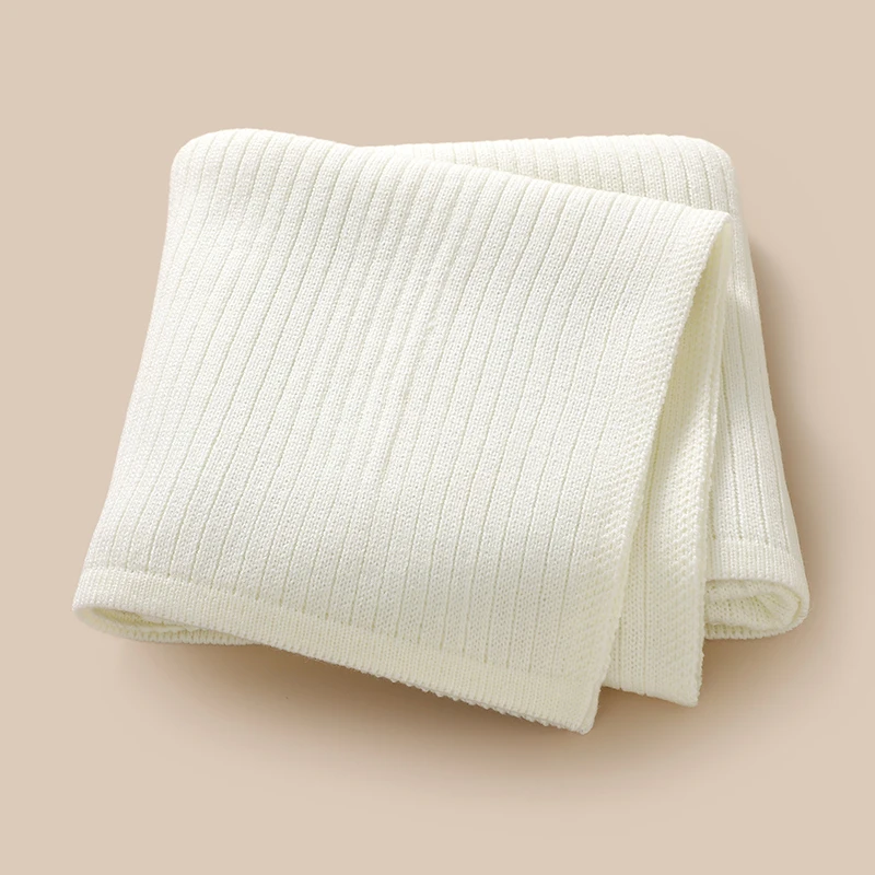 Mantas para bebé recién nacido, edredones tejidos para niña y niño, ropa de cama de 90x70CM a cuadros, cochecito infantil súper suave, saco de dormir envolvente, moda sólida