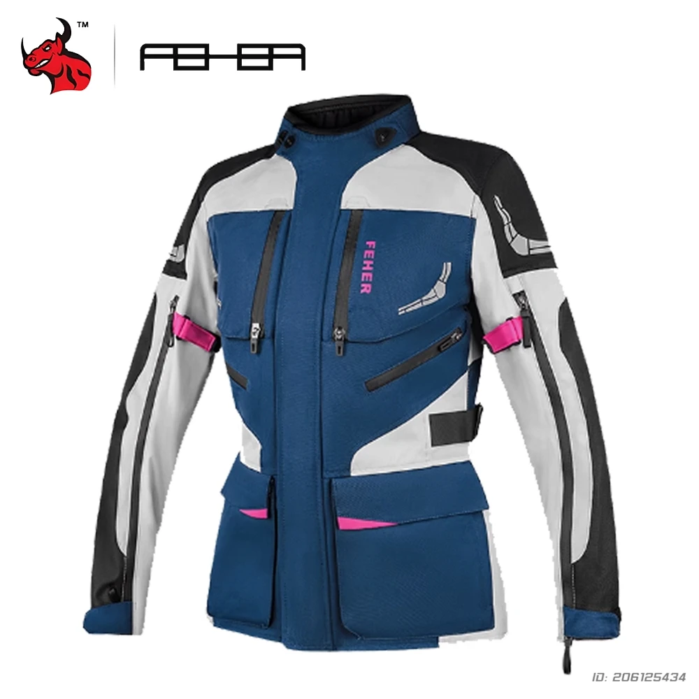 

Motocross Jacket Men Women Motorcycle Jacket Wear Resistant Knight Motorbike Suit Racing CE Protector Waterproof Protective Gear