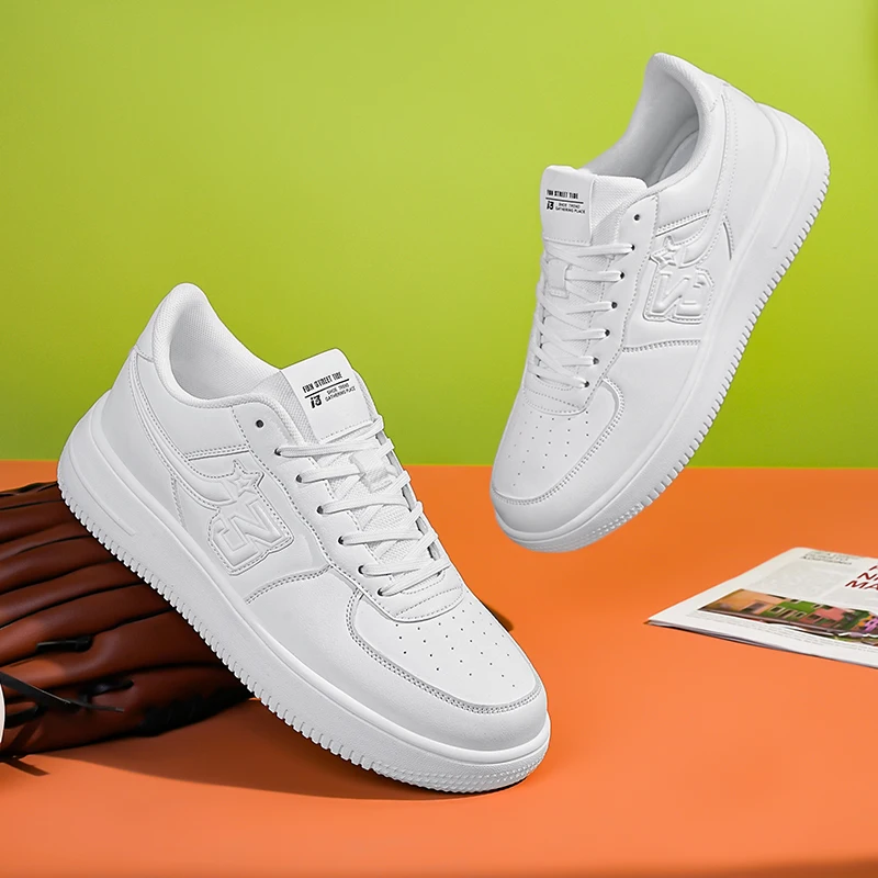 

Summer 2025 New Versatile Breathable White Shoes Comfortable Design for Everyday Wear