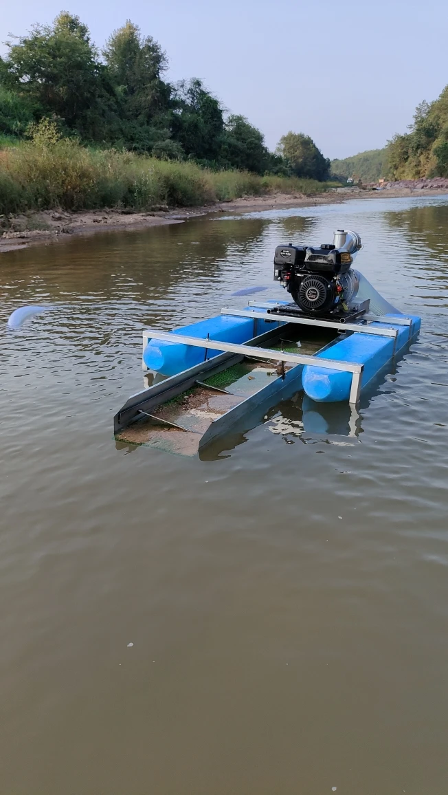 Barco de alimentación automática sifón