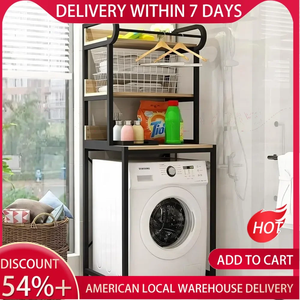 Laundry Room Balcony Shelving Units Bathroom Shelf Bathroom Decorations and Accessories Organizer Storage Accessory Organization