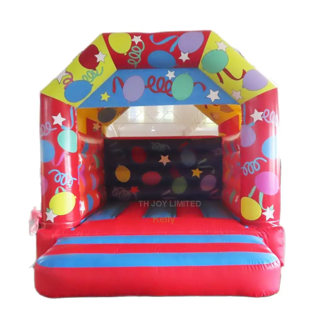 Easy Carry Inflatable Bouncer Castle for Kids, Moonwalk Jumper House, Rental Birthday Party, Frete Grátis