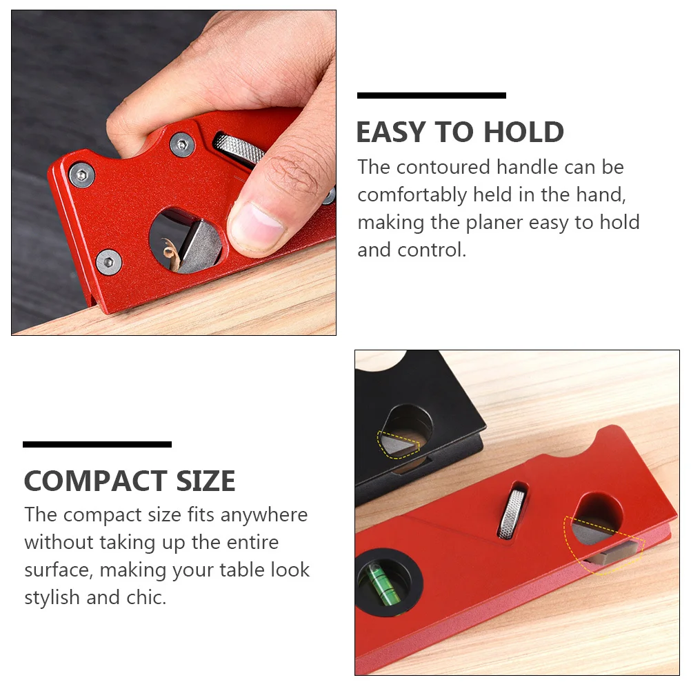 

Chamfer Plane Manual Planer Sharp Blades Woodworking Hand Tool Compact Comfortable Handle for Carpenter Cutting Trimming Planing