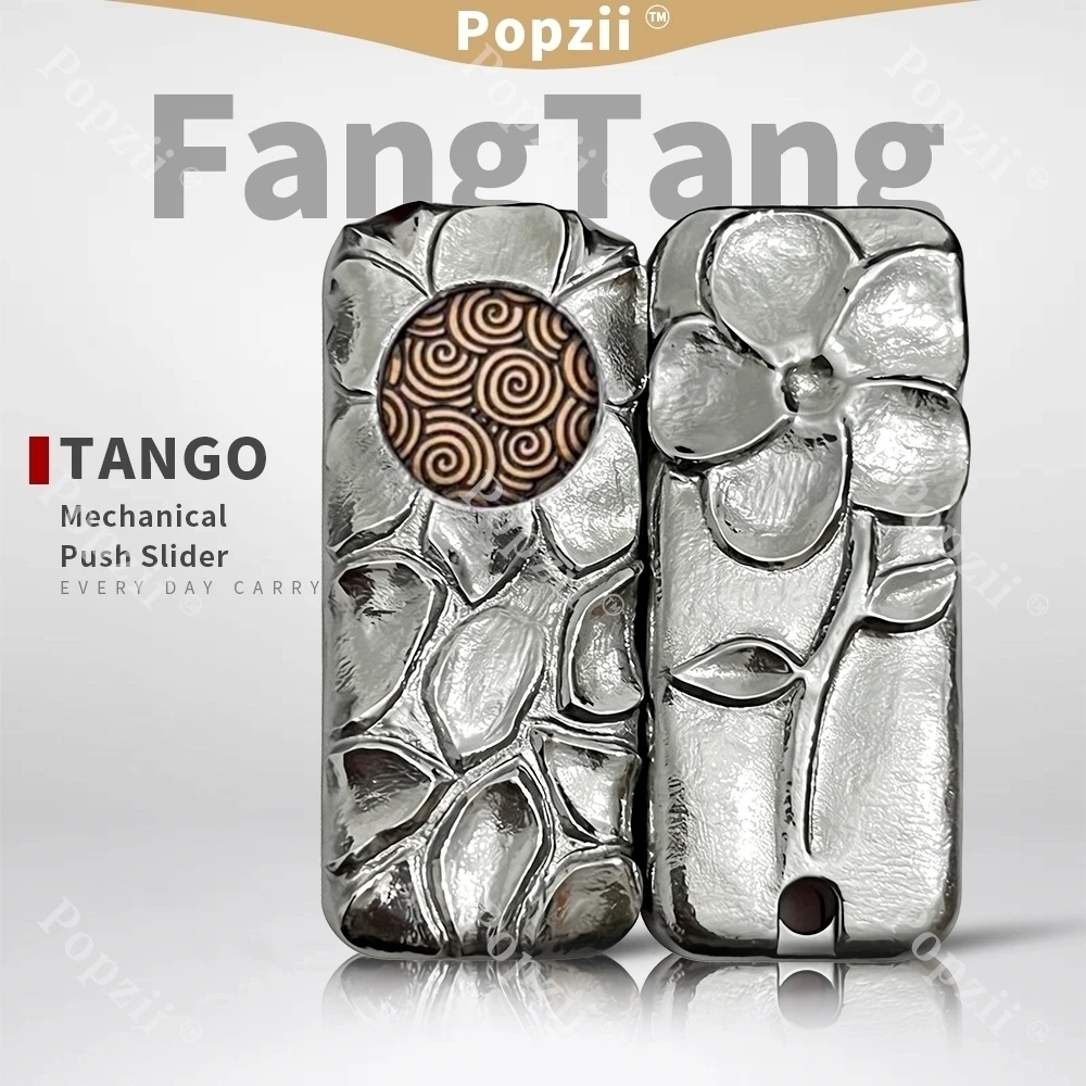 TANGO EDC Hand Carving Mechanical Multi Orbit Push Slider Fidgeting Toy Multiple Ways To Play Office Adult Sensory Toys