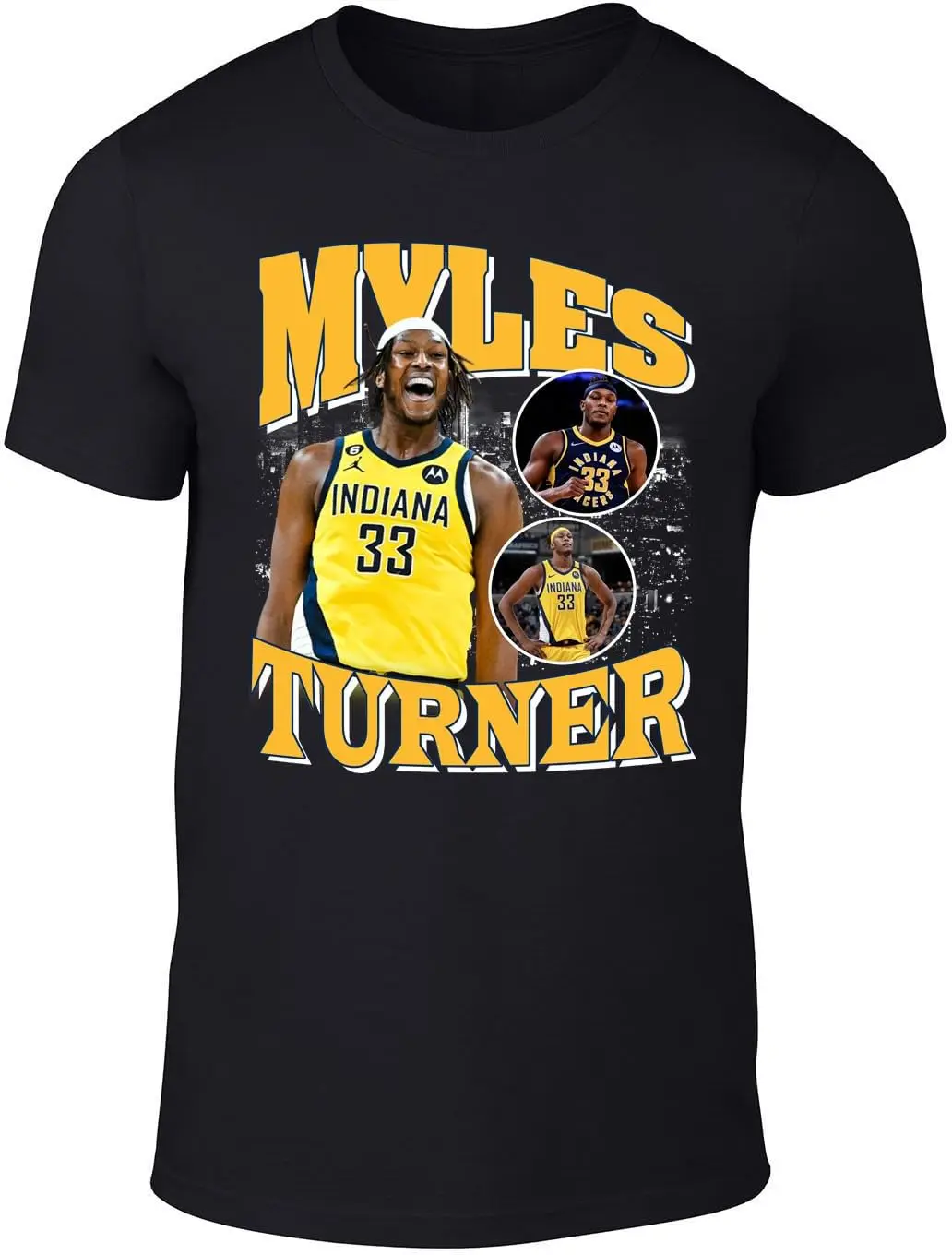 Black Myles Turner Bootleg Style T-Shirt