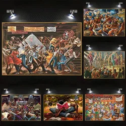 Ernie Barnes Classic Artwork Painting