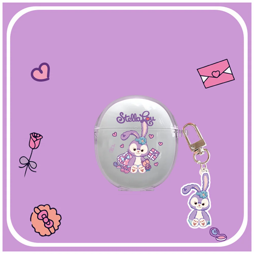 เคสหูฟังตัวการ์ตูนน่ารักลายมิกกี้มินนี่เมาส์สำหรับ Oppo enco R หูฟังไร้สายพร้อมจี้