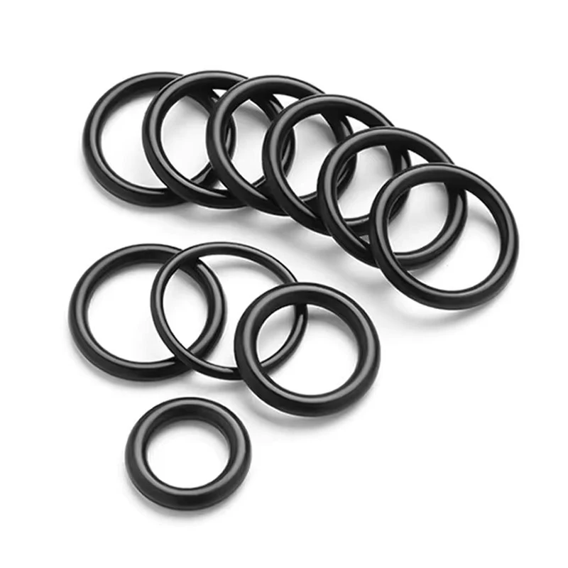 NBR-O-Ring Gaskets, CS 5mm, Seal Nitrile Rubber Bands, High Pressure O-Rings Repair Kit, Sealing Elastic Band O Rubber Rings