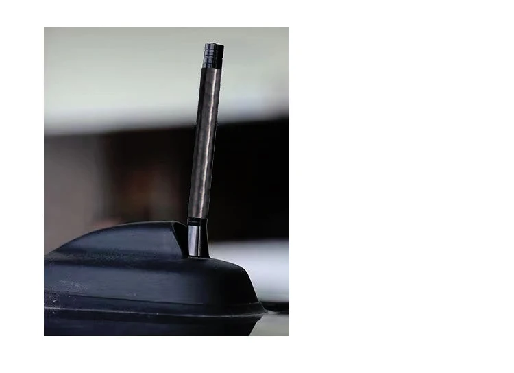 7,7 cm/10,7 cm Universelle kurze Autoantenne mit Union-Jack-Flaggenmuster, Dekor-Radioantenne, rostfrei, mit kompletten Montageadaptern – Detail 10