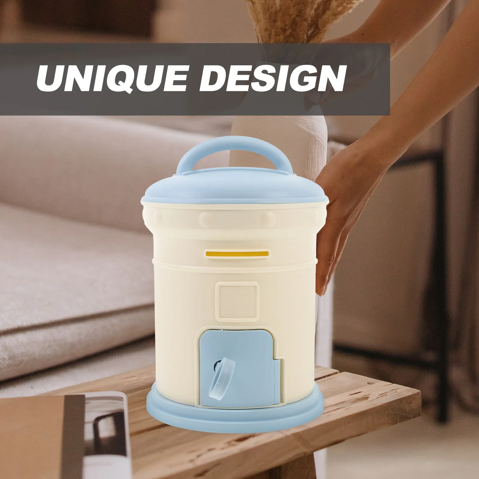 

Копилка-почтовый ящик в мультяшном стиле, большая емкость, для хранения денег и монет, декоративная банка для дома, сейф, многоразовая копилка для взрослых