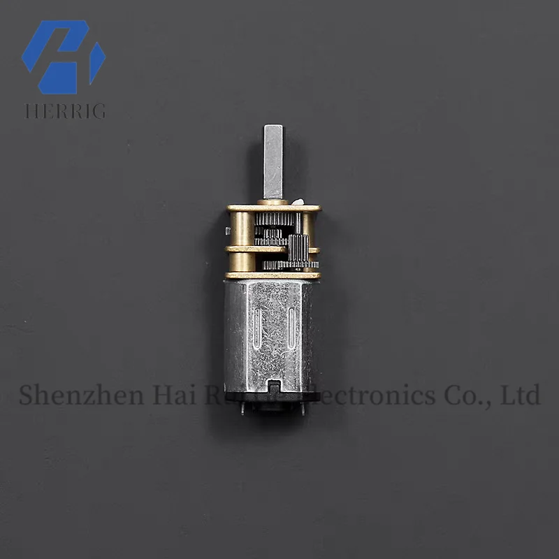 

Metal gear reduction motor with a reduction ratio of 50:1