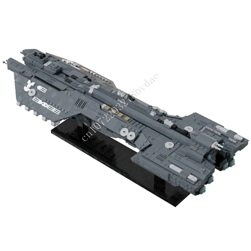 2386PCS Phoenix-class Colonial Support Vessel Space War Military MOC SpaceShip Battle Model Building Blocks DIY Model Toys Gift