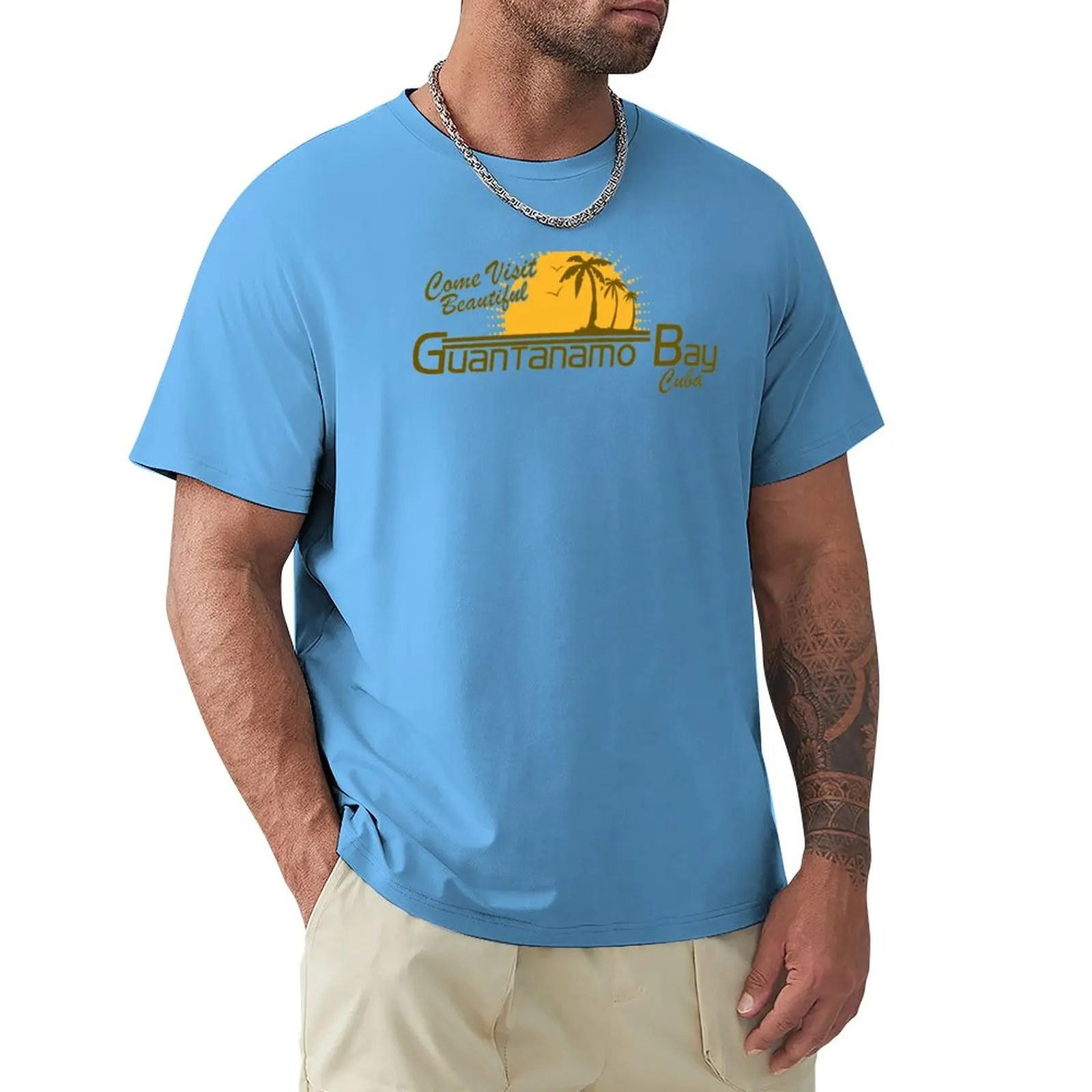 Come Visit Beautiful Guantanamo Bay Cuba T-Shirt plus size tops plain t-shirt plus size t shirts fruit of the loom mens t shirts