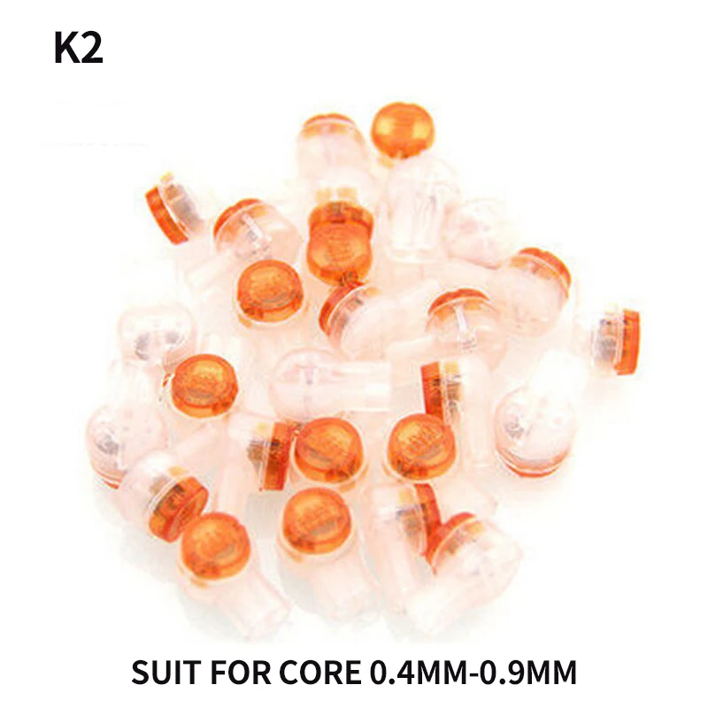 Rj45 موصل K1 K2 K3 K4 تجعيد محطات مقاوم للماء الأسلاك إيثرنت كابل الهاتف الحبل محطة UY شبكة كابل بعقب مشترك