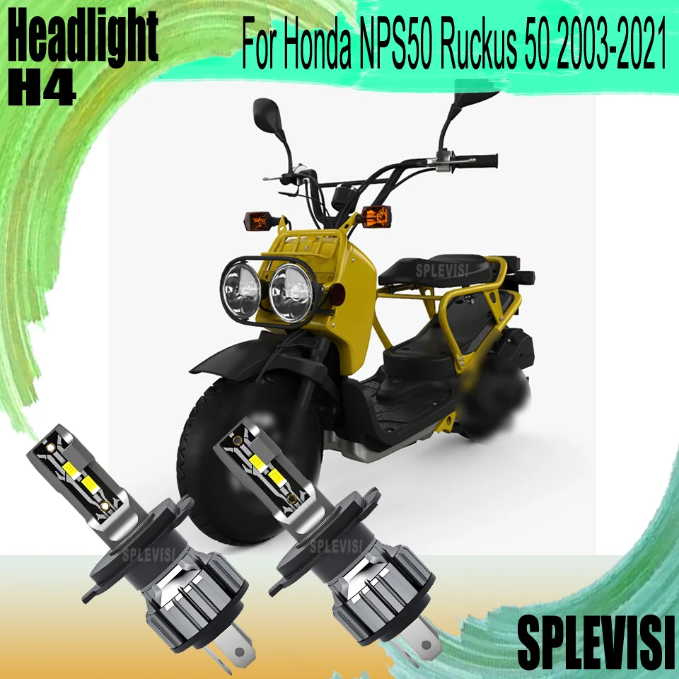

Lifespan 60000hrs Plug and Play motorcycle Headlight durable for Honda NPS50 Ruckus 50 2003-2021 CHF50 Metropolitan 2002-2018
