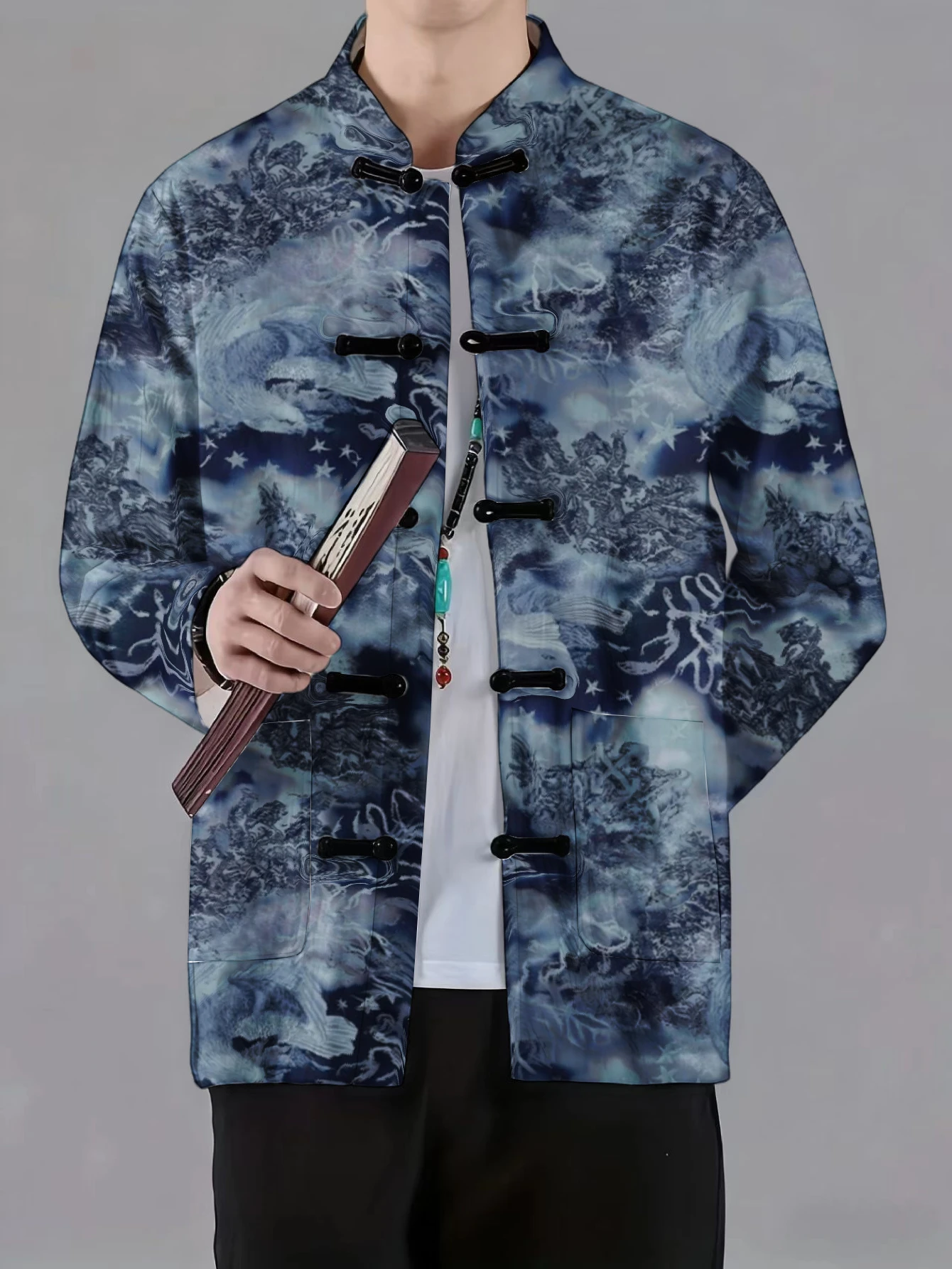 Chaqueta de Hombre con Cuello - Vintage Collectible Marbles reseña y precio
