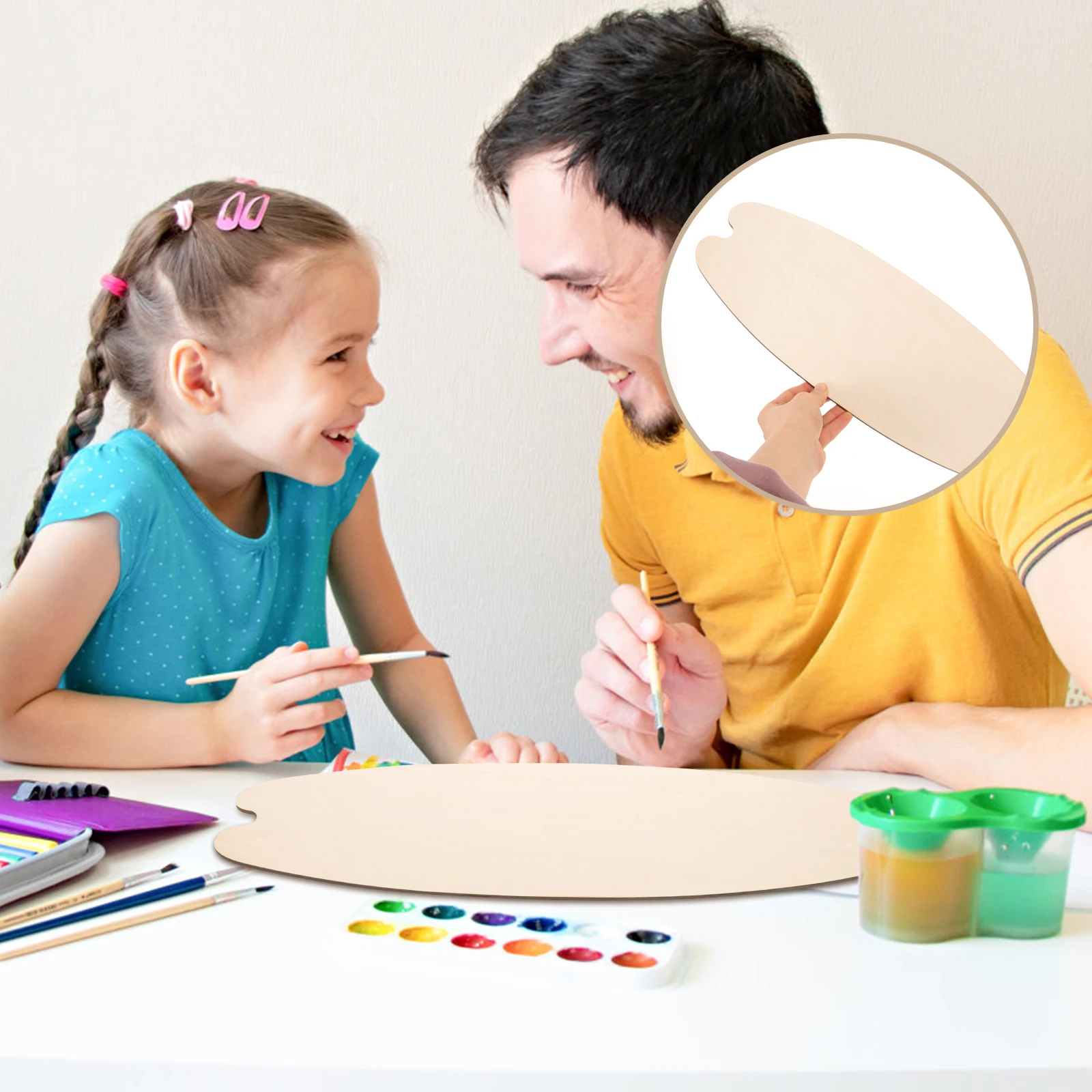 

3Pcs Blank Surfboard Wall Sign Wood Craft Decor Seaside Beach Theme DIY Hanging Plaque For Home Wall Decorations