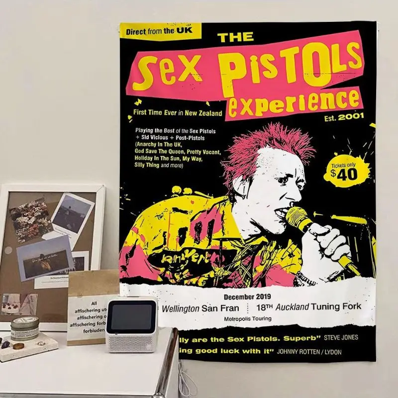 VIKAMA Green Angel Wings Nature Quote Wall Hanging Art Tapestry Room Decor Bedroom Dorm Home Indie Boho Cool Soft Durable Cozy