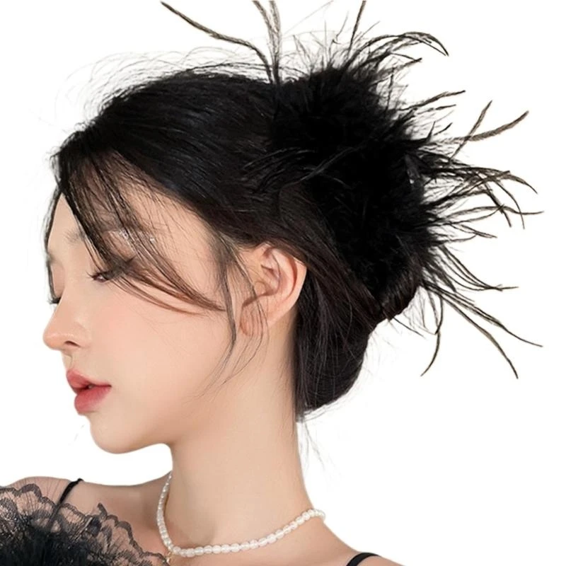 

Fashionable 1920s Hair Barrettes Unique Clamp Hairpin Hair Clip Stylish 1920s Hair Accessory Casual Use Y166
