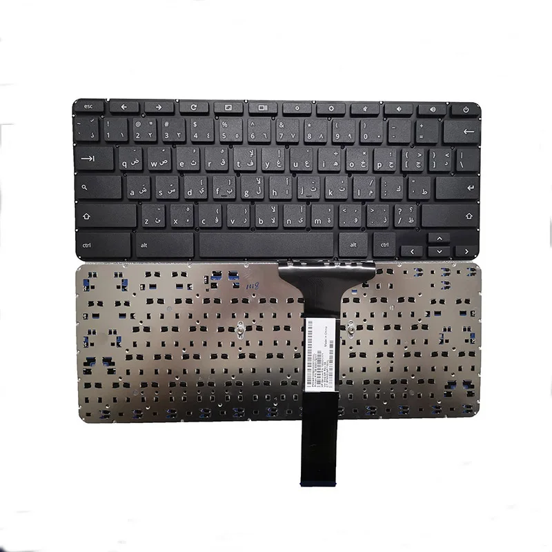 Keyboard untuk HP Chromebook 11 G2 11 G3 11 G4 Seri Tata Letak AS/Spanyol/Arab