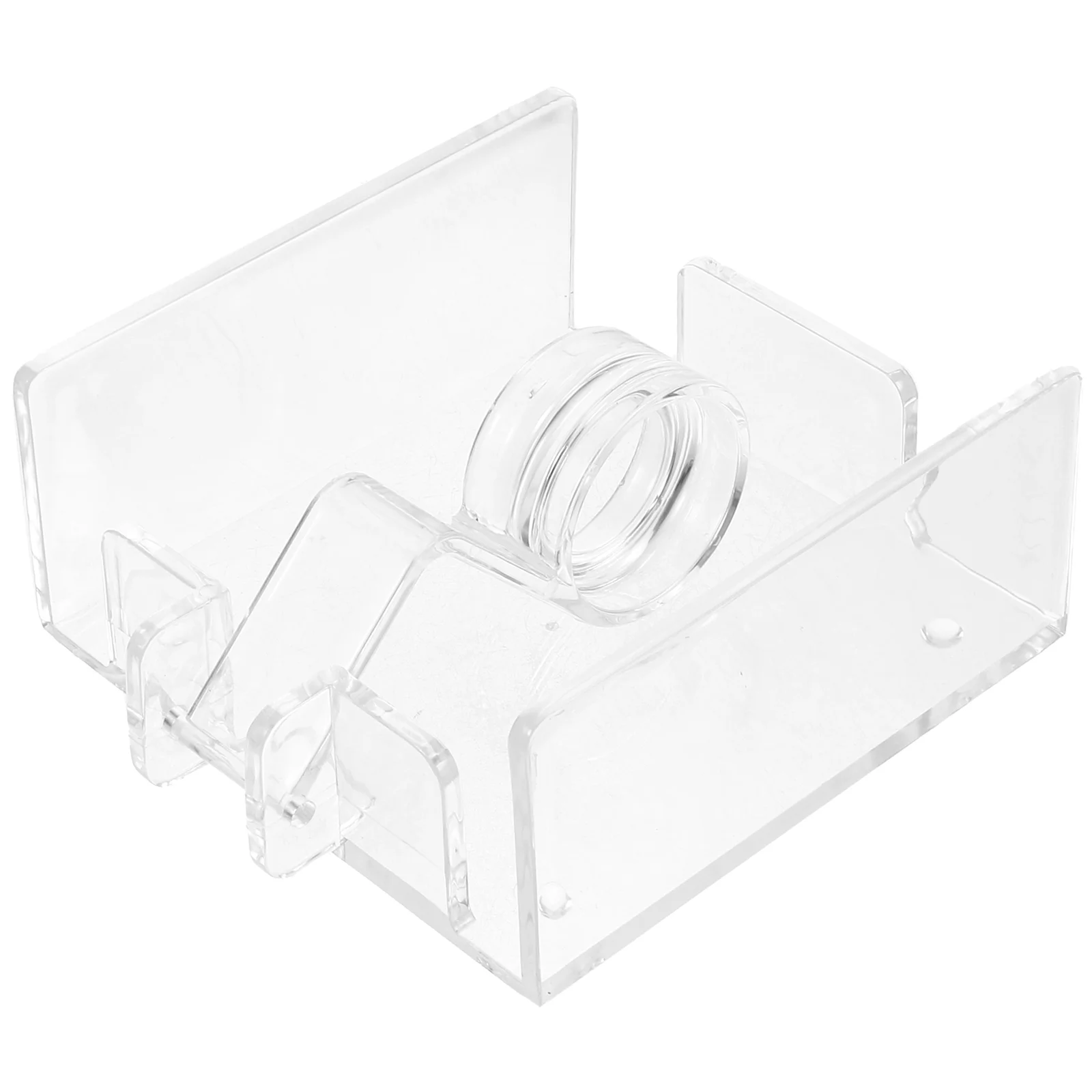 

Flat Napkin Dispenser Transparent Tissue Box Holder Cocktail Dedicated Square Acrylic