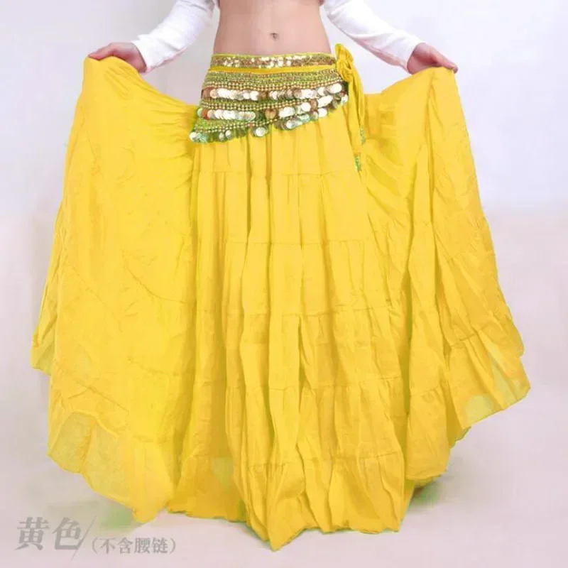 플러스 사이즈 보헤미아 스타일 밸리 댄스 스커트, 섹시한 부족 댄스 스커트, 38 인치 길이 집시 훈련 스커트, 다양한 색상 도매!