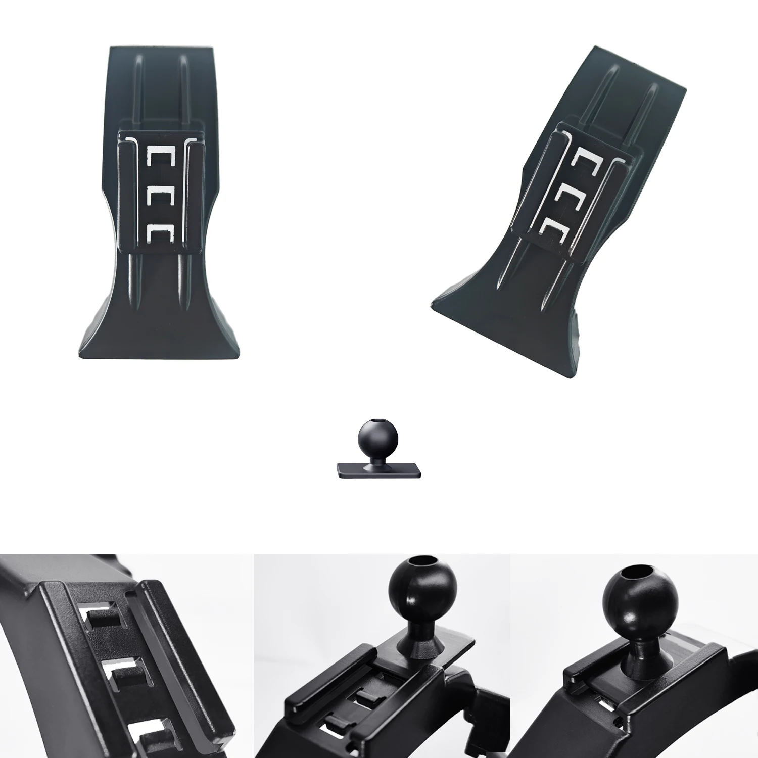 Car Phone Holder For Ford Mustang 2015 2016 2017-2021 Mobile Phone Mounts Car Wireless Charging Special Fixed Base Accessories