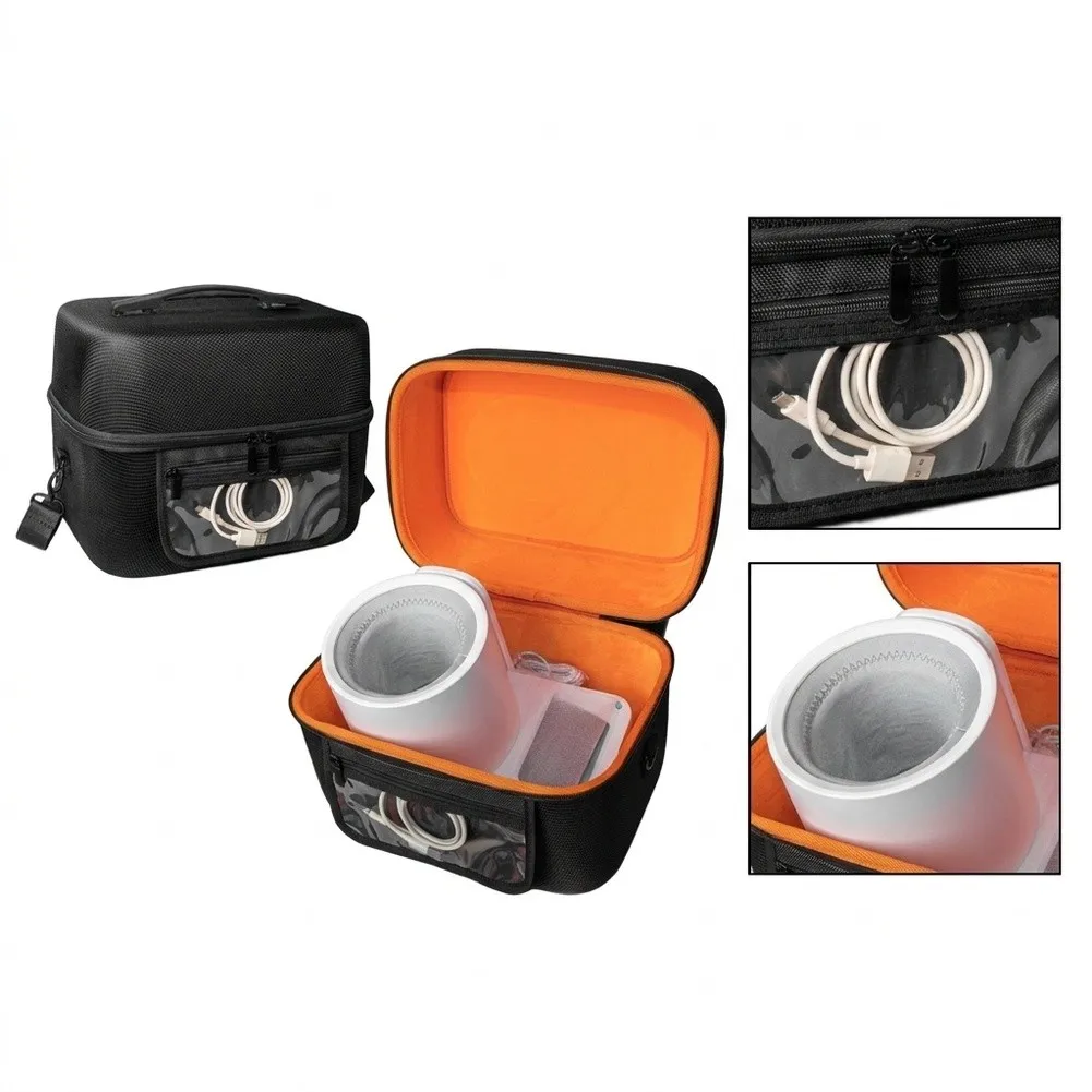 Hard Case For YE690 692 698 Blood Pressure Monitor Storage Bag Portable EVA Carrying Box Black 31x21x25cm  Hard