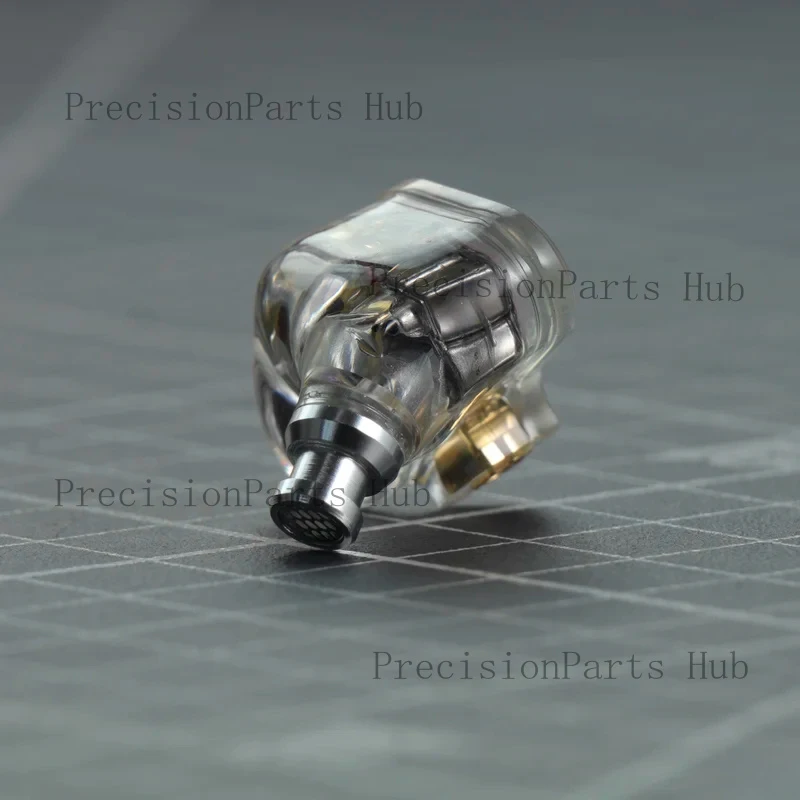 10-driver Hybrid IEM (4 Balanced Armature, 1 Dynamic Driver) Monitor/monitor In-ear Monitor, High-fidelity DIY Earphone