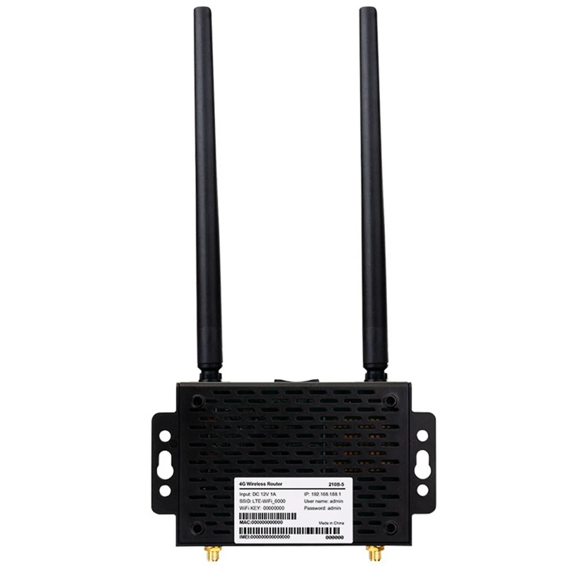 Imagem -06 - Roteador sem Fio com Slot para Cartão Sim Hotspot Móvel Portátil Antena Externa Industrial 4g Wifi 32 Usuários 300mbps Cpe