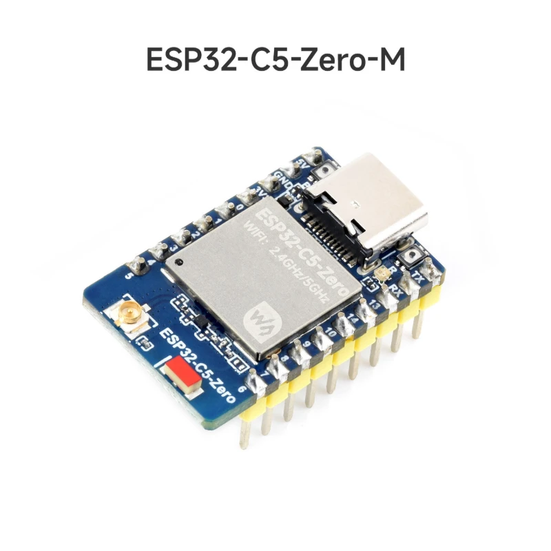 ESP32-C5-Zero Mini Development Board RISC-V 240MHz Dual-Band WiFi 6 Bluetooth 5 LE Zigbee Thread 4MB Flash