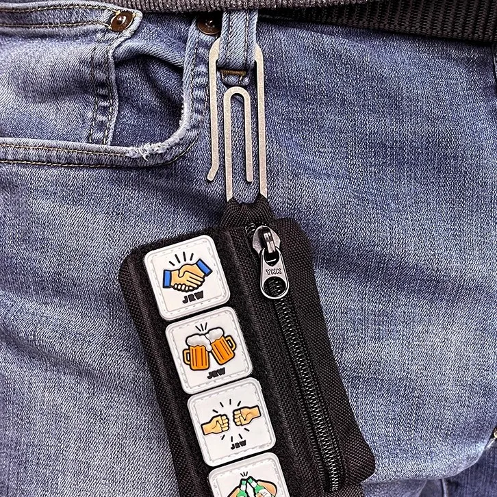 1 Piece  EDC Titanium   Keychain Buckle
