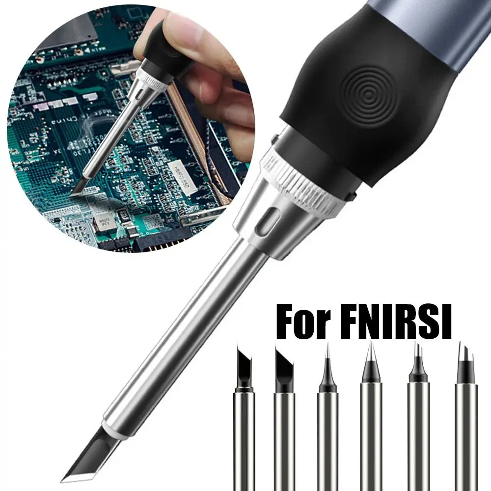 For FNIRSI HS01 Soldering Iron Tip HS01-BC2 B2 ILS KR K65 BC3 Internal Heating Type Lead Free Soldering Replacement Kits