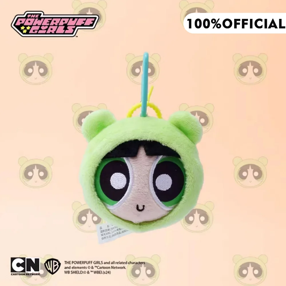 8 cm Originele PowerPuff Meisjes Z Gevulde Pluche Pop Hangers Cartoon Boterbloem Bellen Bloesem Rugzakken Sleutels Opknoping Pop Geschenken