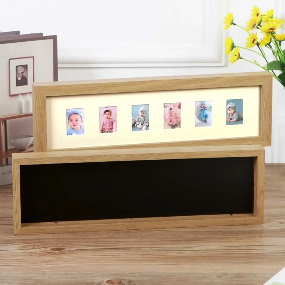 Baby Growth Photo Album Frame Mini 2 Inch 6 /10 Holes Picture Frames