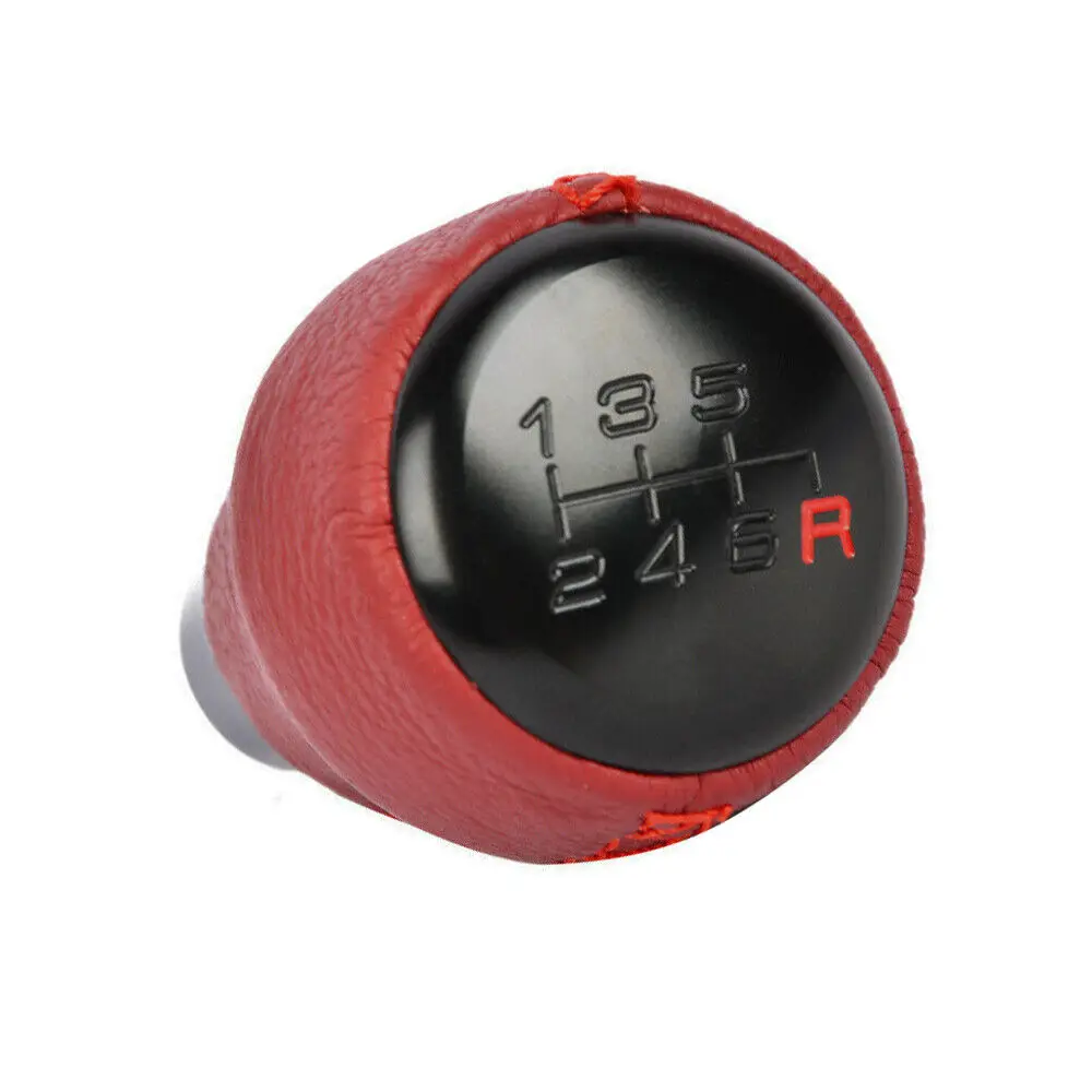 WXZOS 6 Speed Gear Shift Knob 08U92-TEA for Honda 2017-2021 Civic Type R Hatchback