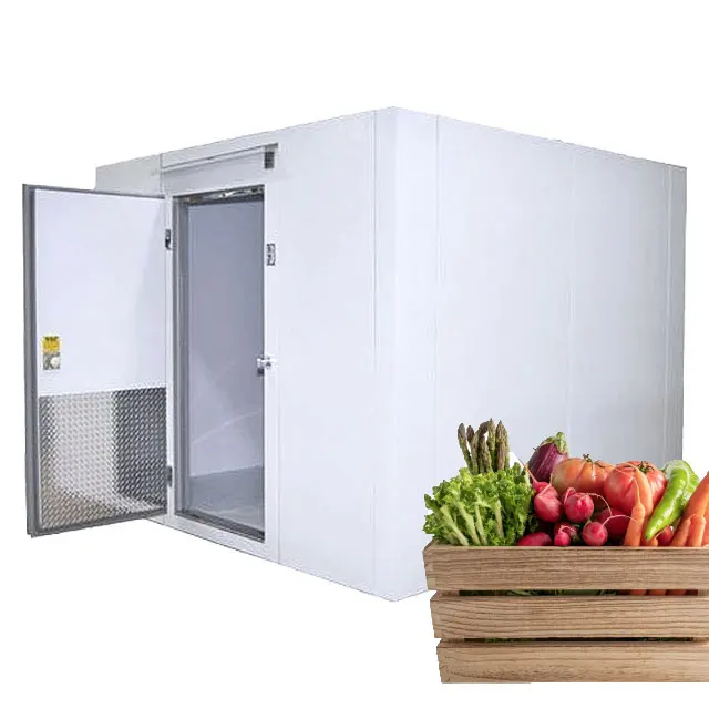 Commercial Large Walk in Cooler Cold Storage Room Refrigeration Equipment for Retail and Supermarket