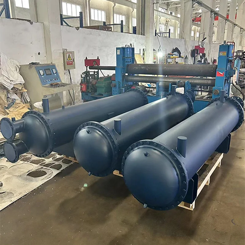 Marine Stainless Steel Heat Tube Exchanger with Motor for Engine Cooling (Jacket Aftercooler Sea Water Use)