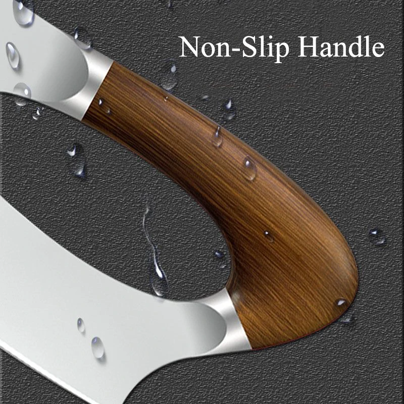 SHUOJI Germany Labor-saving Knife 5Cr15mov Stainless Steel Cleaver Knife Super Sharp Blade Chef Slicing Meat Vegetable Knife
