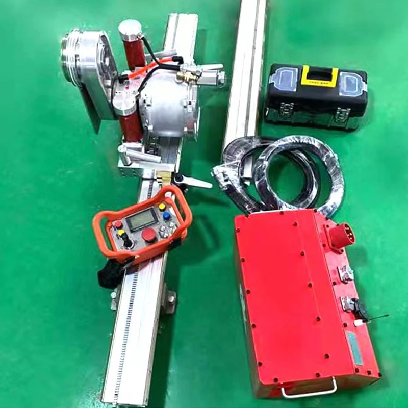 High Frequency Industrial Electric Stone Wall Saw Machine With Brushless Motor 22kw 6000 RPM Max Cutting Depth 500mm 220V-380V