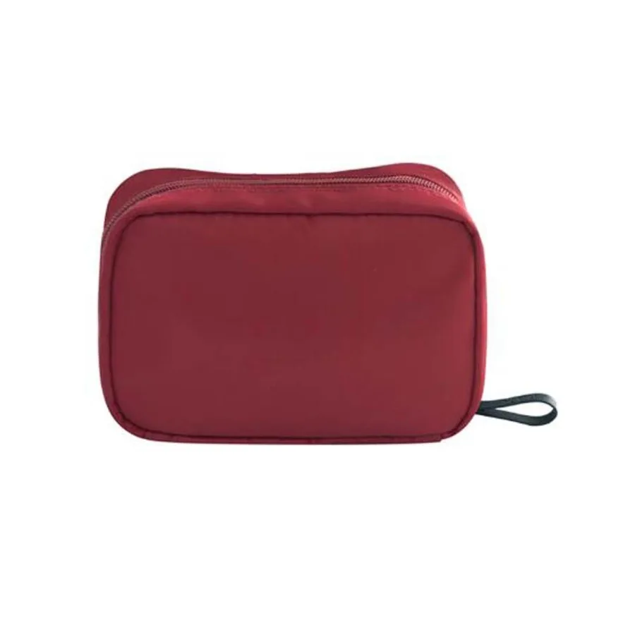 

Toiletries Bag Simple Small Cosmetic Pouch Portable Travel Makeup Cosmetic Bag