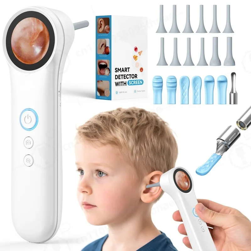 Intelligent Visual Otoscope Professional Ear Inspection Camera For Ear Canal ENT Examination Ear Care Tool