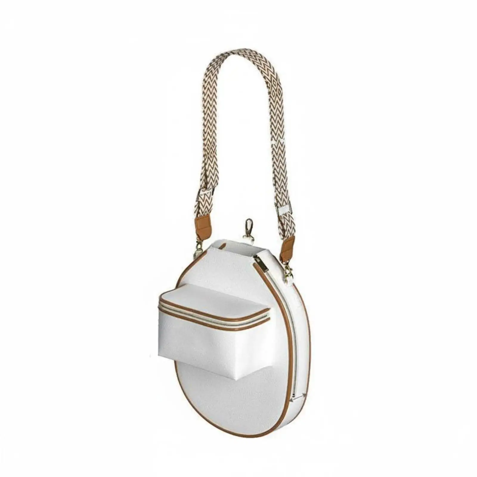 Racket Sport Backpack Lightweight Pickleball Shoulder Bag Side Pockets