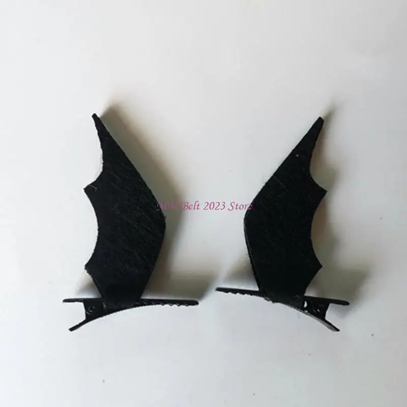 

49ME Halloween Hairpins Devil Wing Hair Ornament Cosplay Accessorie