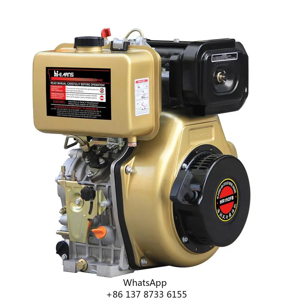 

13hp Single Cylinder Recoil Start Air Cooled Diesel Engine Price