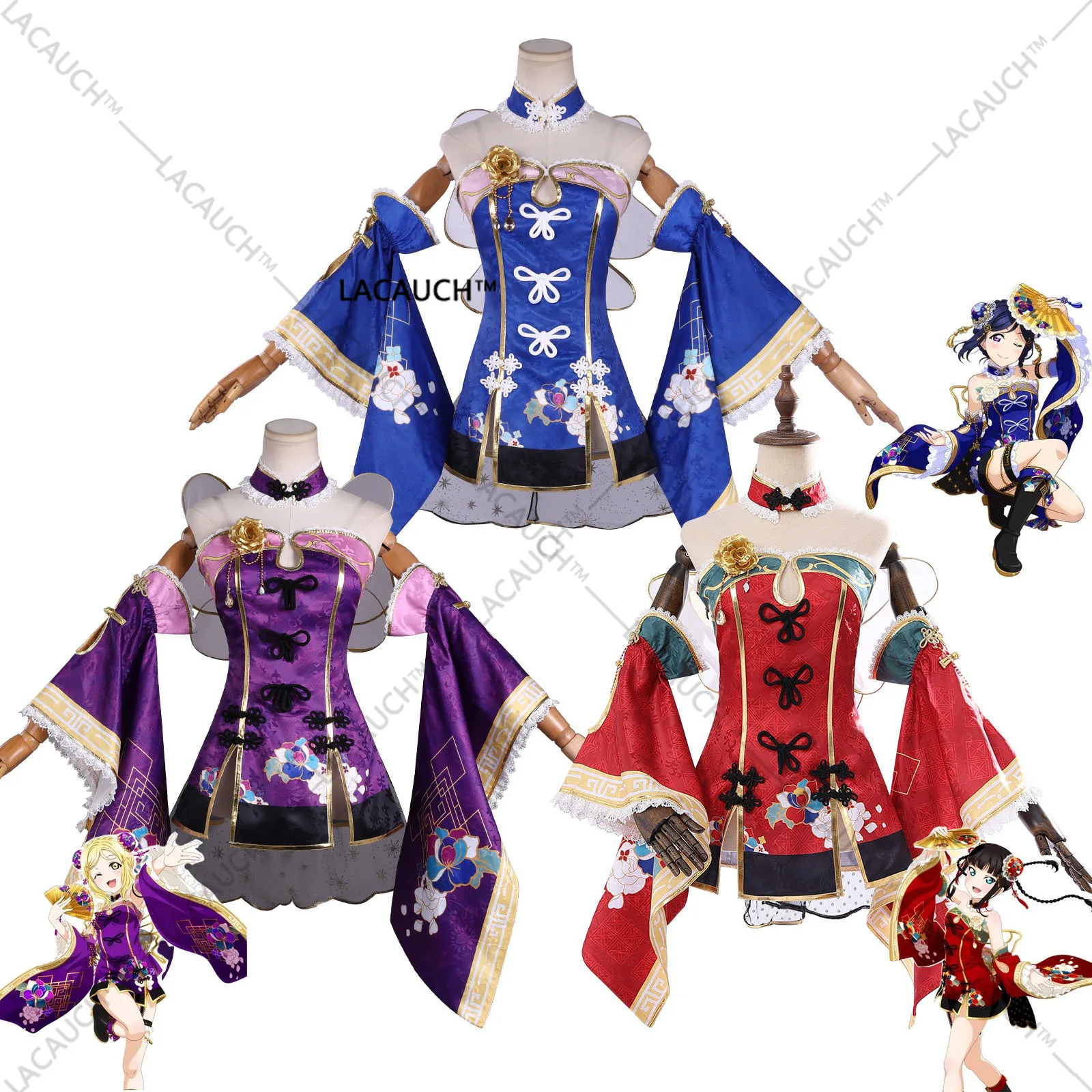 

Anime LoveLive Sunshine Cosplay Costume Kurosawa Dia Ruby Kurosawa Kanan Matsuura Women's Suit Halloween Party Cosplay Costumes